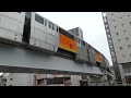 多摩都市モノレール　1000系 11編成　立川南駅