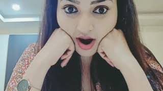 #nandhiniserial Nithya ram Cute Dubsmash Video