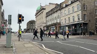 Pelican crossing, Hanover Street, Edinburgh (04/10/2024)