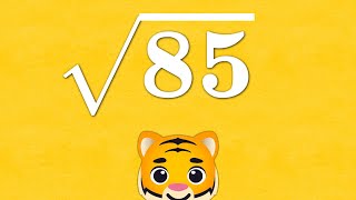 Square Root 85