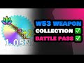 W53 WEAPON COLLECTION AND BATTLE PASS COMPLETED 💪🏼 WEAPON FIGHTING SIMULATOR ROBLOX PAPTAB