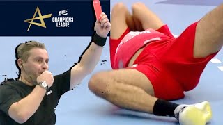 All Red Card of EHF Champions League 2021/2022 Group Phase