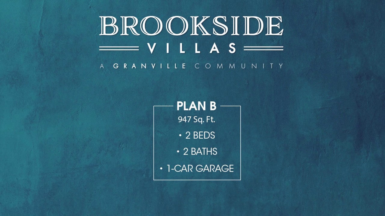 Plan B | Brookside Villas - YouTube