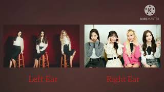 Dear Santa - SNSD TaeTiSeo \u0026 WJSN CHOCOME Split Audio | 소녀시대 태티서 우주소녀 쪼꼬미 - 디어산타 좌우음성