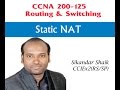 Static NAT - Video By Sikandar Shaik || Dual CCIE (RS/SP) # 35012