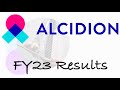 Alcidion's FY23 Results | Need to Prove Their Potential