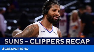 Suns vs Clippers: Paul George scores 41 points as Clippers take Game 5 | CBS Sports HQ