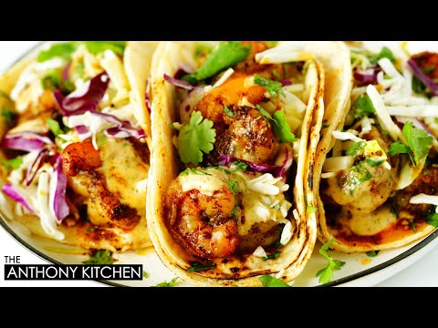 Recipe for easy and quick shrimp tacos