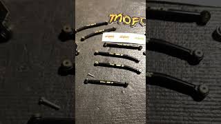 Mofo rc brass high clearance links for the scx24 c10/Jlu with the brass 4” link conversion