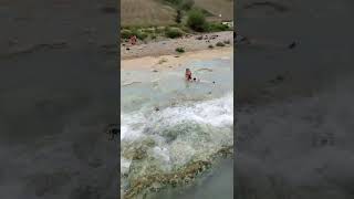 Saturnia Hot Springs in Tuscany, Italy