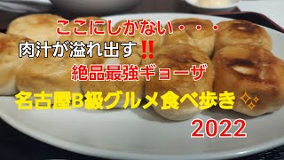 【グルメ巡り】名古屋B級グルメ食べ歩き２０２２『情熱ギョーザ』最近人気の餃子、穴場スポットを紹介します。