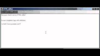 Visual Basic - HTML Editor(demo)