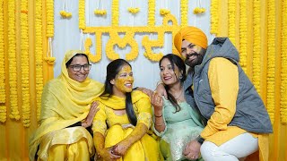 Best Sikh Wedding!Haldi/Vatna Ceremony!Malwa Wedding! Punjabi culture !Mr.and Mrs. Bains❤️❤️!HD!