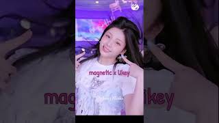 Magnetic x likey ❤️✨ #kpop #blackpink #viral #edit #fypシ #shorts #illit #twice #magnetic #likey