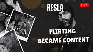 Flirting Became Content