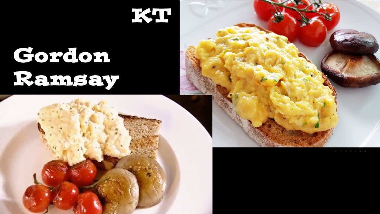 Gordon Ramsay Scrambled Eggs - YouTube