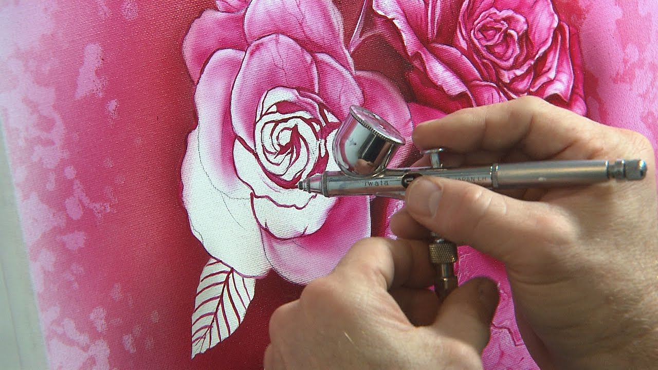 Northwest Profiles: Art On A Cart (Airbrush Artist) - YouTube