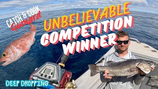 Unbelievable Competition Winner | Catch & Cook Gurnard | Perth Deep Dropping