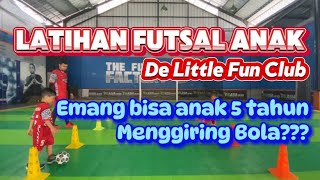 Latihan Anak Menggiring Bola, Kelas Futsal Sabtu, 26 Oktober 2024