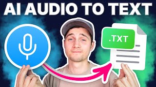 How to Transcribe Audio to Text with AI | Audio & Video Transcription