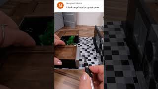 One Sixth Scale Apartment Kitchen DIY COMMENT REPLY #shorts
