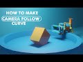 Blender How to Make a Camera Follow Path