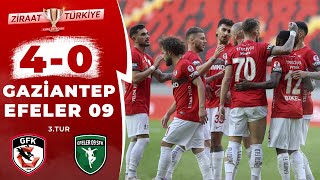 Gaziantep FK 4-0 Efeler 09 Spor MAÇ ÖZETİ (Ziraat Türkiye Kupası 3. Tur Maç) / 02.11.2023