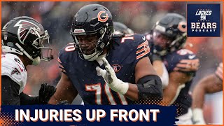 Chicago Bears offensive line injuries will shape offseason plan to protect Caleb Williams