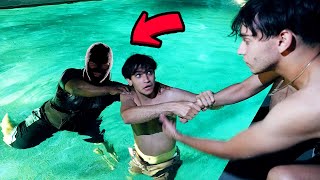 Intruder INVADES OUR SWIMMING POOL!