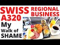 SWISS Business Class A320 Regional | Exciting Version