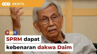 SPRM dapat kebenaran dakwa Daim, kata Azam