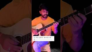 Kaise Hua (Kabir Singh) - Guitar Tabs for Beginners #shorts #guitar#kabirsingh