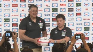 日本代表にリーチ、田中 ラグビーＷ杯日本大会