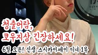 오픈한지 10일 된 ‘스시카이세이’ 디너 1부 | 먹는로댕