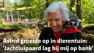 Astrid Vis (83) woonde in Dierenpark Amersfoort tussen de dieren: 'Een kinderdroom' | RTV Utrecht