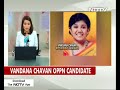 opposition picks vandana chavan for rajya sabha no 2 post