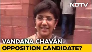 Opposition Picks Vandana Chavan For Rajya Sabha No 2 Post