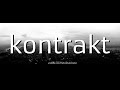 how to pronounce kontrakt in german