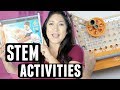 STEM ACTIVITIES for Toddlers, Preschool, Kindergarten | LEARN AT HOME