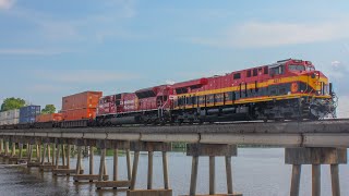 CPKC's Inaugural Mexico Midwest Express Intermodal Service Train!