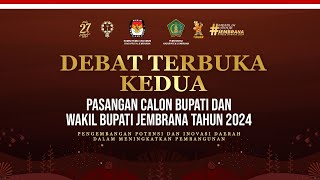 DEBAT TERBUKA KEDUA PASANGAN CALON BUPATI DAN WAKIL BUPATI JEMBRANA TAHUN 2024