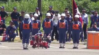 第5回 熊本県女性消防操法大会　熊本市消防団第二方面隊（その1）