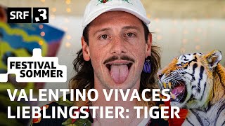 Gurten: Valentino Vivace wollte früher Zoowärter werden (Sprinterview) | Festivalsommer 2024 | SRF 3