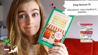 VLOG LECTURE 31 | DÉCEPTION, COSY MYSTERY \u0026 PLANTES 🌱