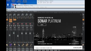 การติดตั้งโปรแกรม Cakewalk sonar platinum เวอร์ชั่น 23.10.0.14 และ plugin