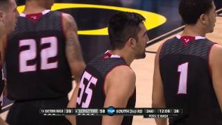 Eastern Washington vs. Georgetown: Venky Jois block