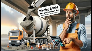 How Omega Ready Mix Saves you $$$ on Large Projects: The Volumetric Mixer Revolution!