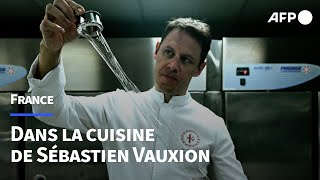 Sébastien Vauxion, "meilleur pâtissier de restaurant du monde" ouvre sa cuisine | AFP