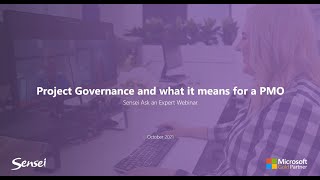 AAE Webinar: Project Governance and what it means for a PMO