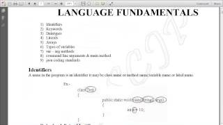 JAVA, Adv Java and J2EE Online Training and Placement - JAVA, Adv Java and J2EE DEMO